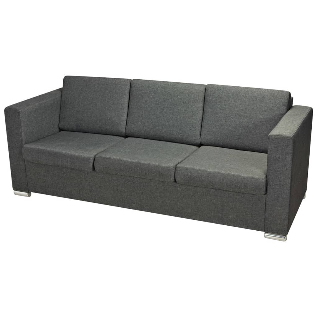 3-Delig Bankstel Stof