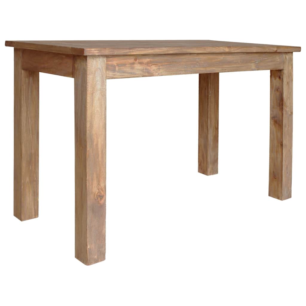 Eettafel 120X60X77 Cm Massief Mahoniehout