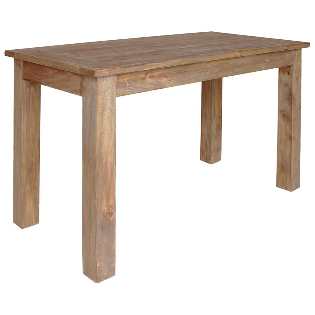 Eettafel 120X60X77 Cm Massief Mahoniehout