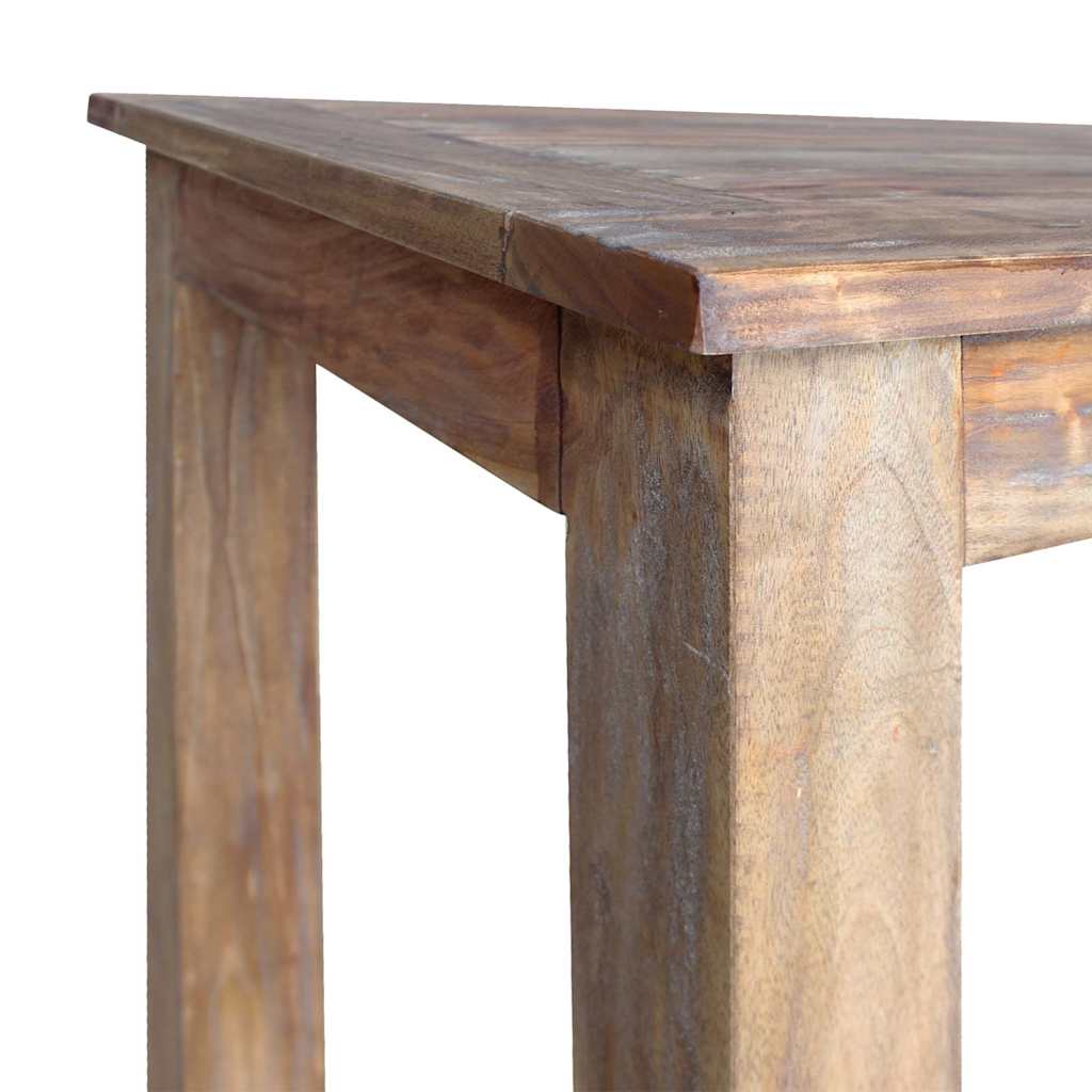 Eettafel 120X60X77 Cm Massief Mahoniehout