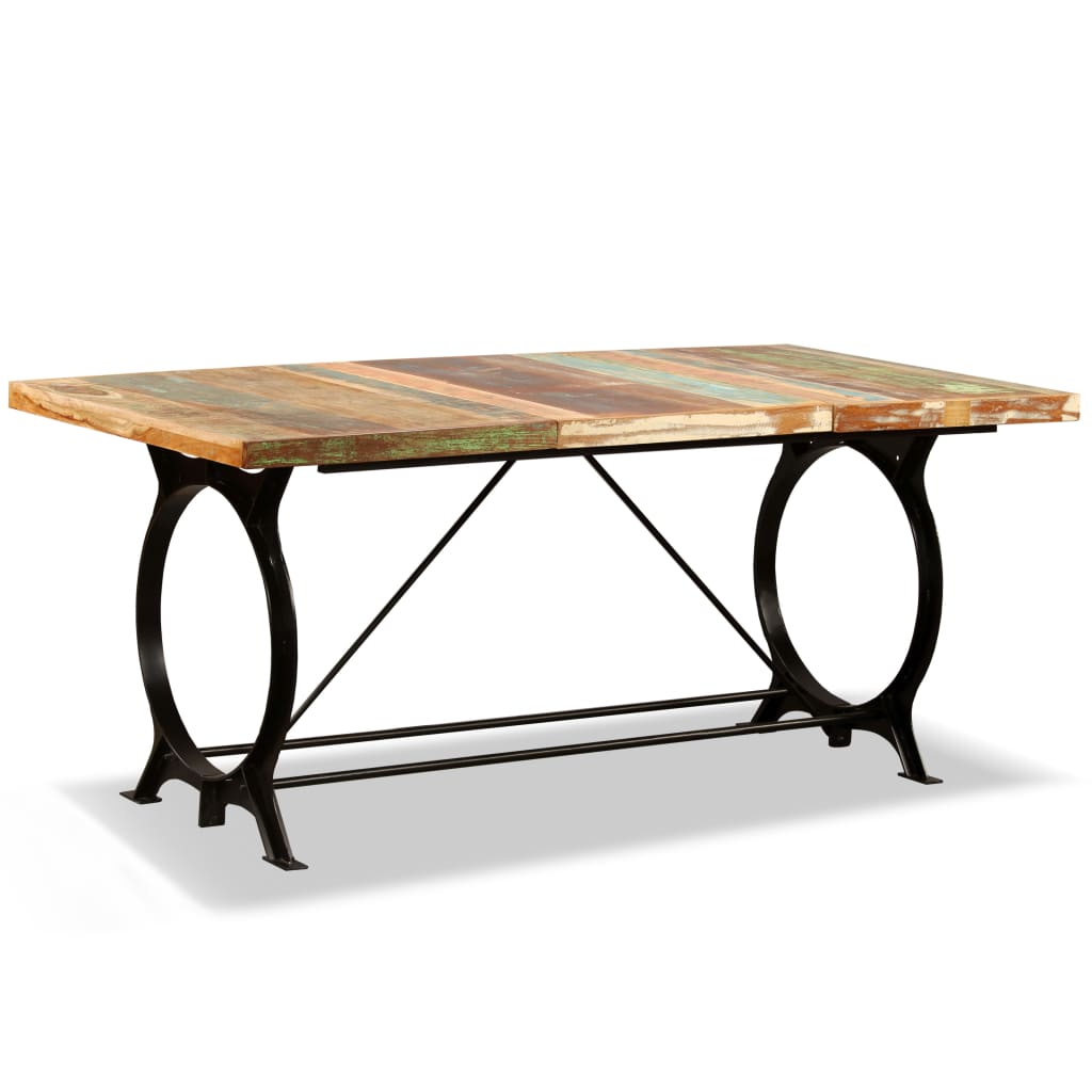 Eettafel 180 Cm Massief Gerecycled Hout