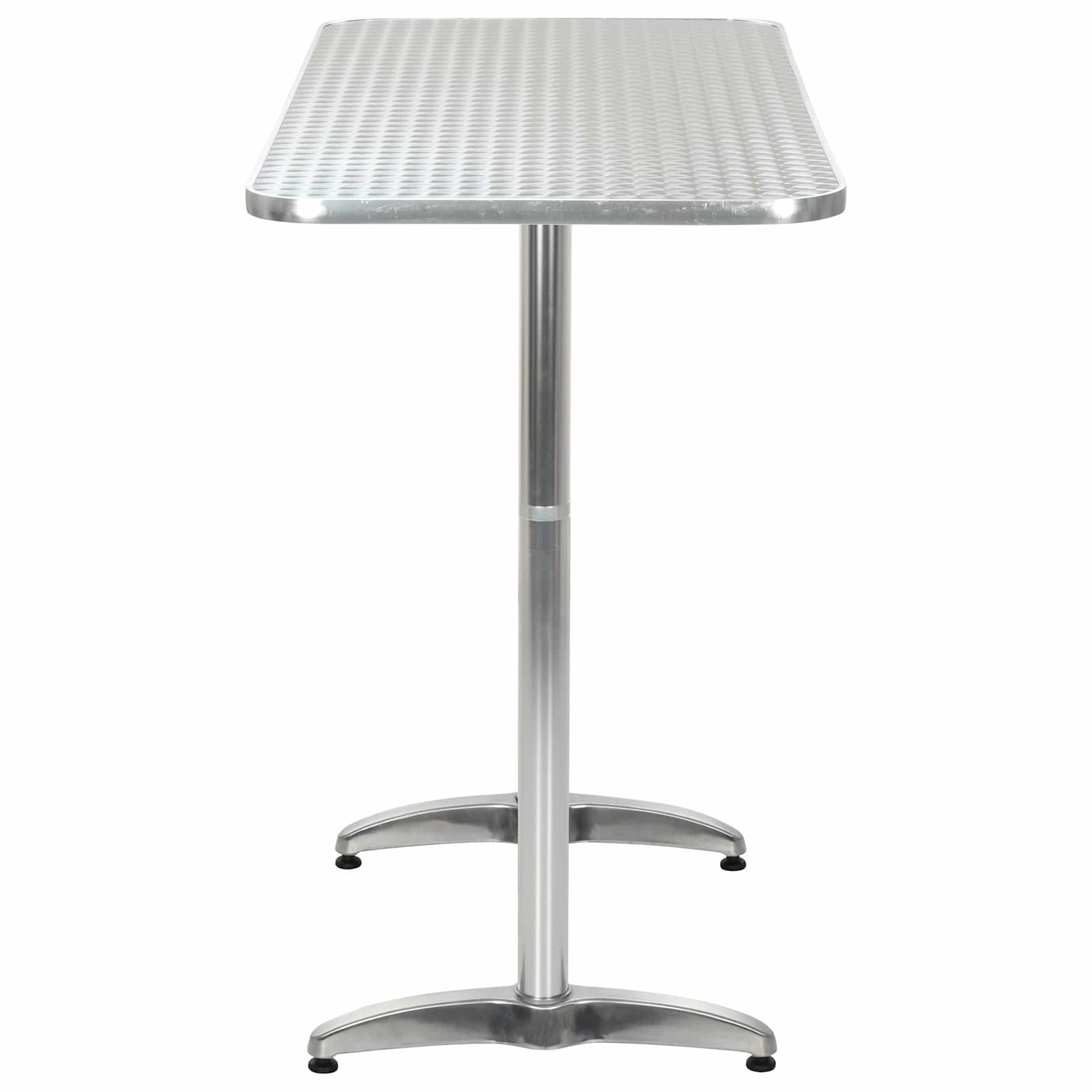 Tafel Zilver Aluminium En Plastic