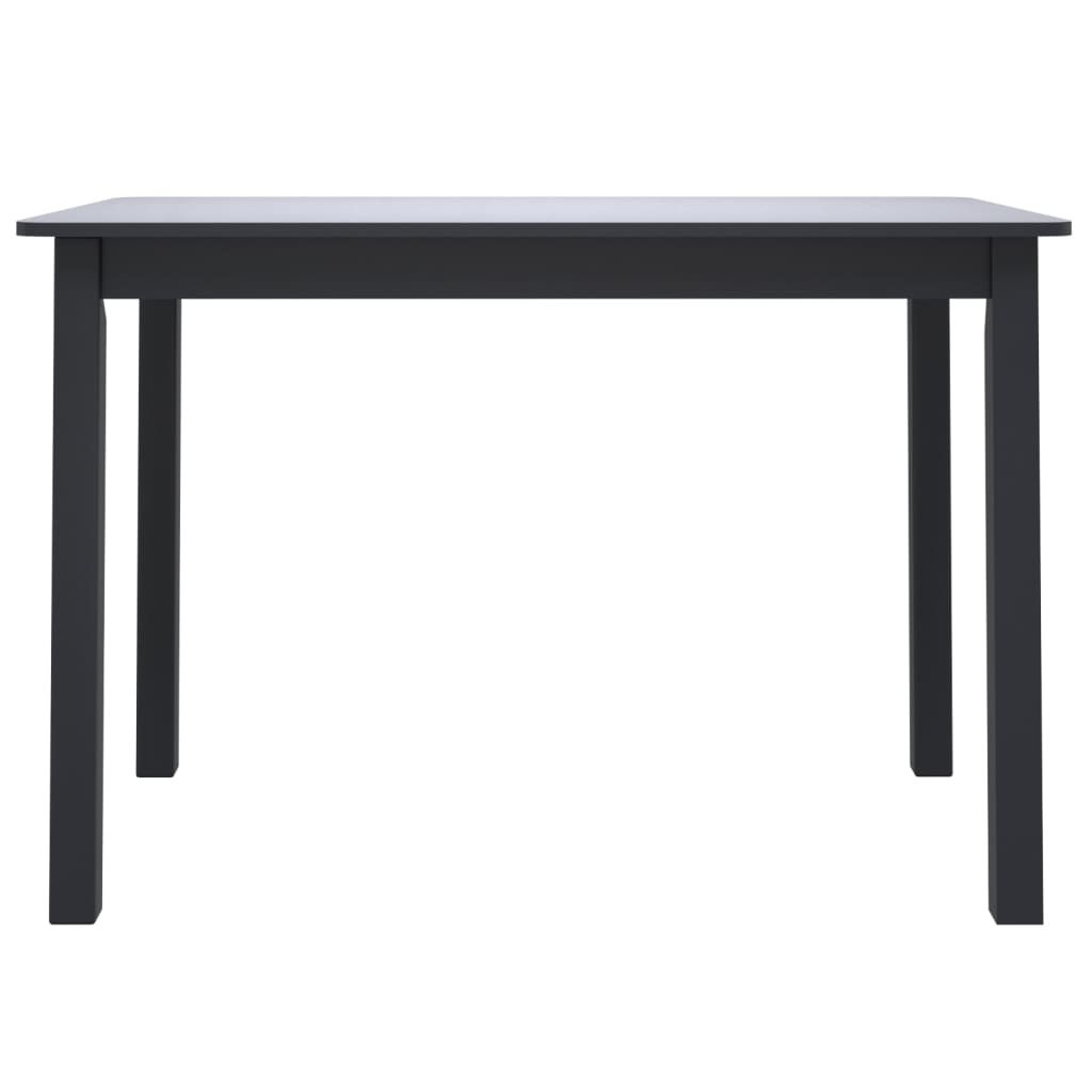 Eettafel 114X71X75 Cm Massief Rubberwood
