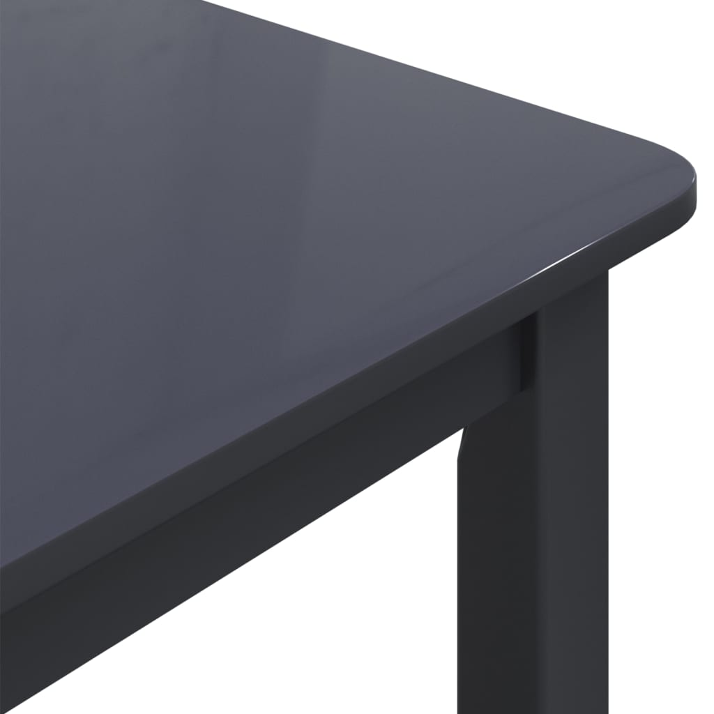 Eettafel 114X71X75 Cm Massief Rubberwood