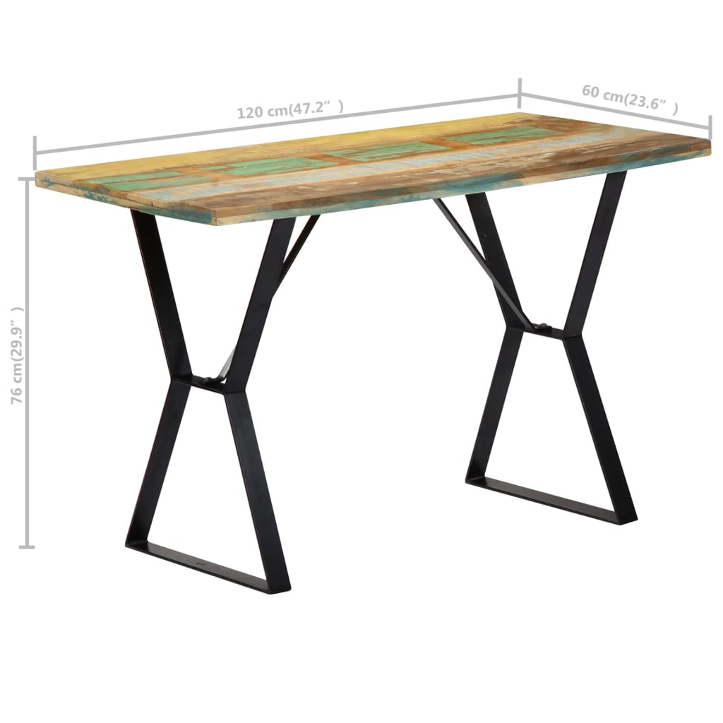Eettafel Massief Gerecycled Hout