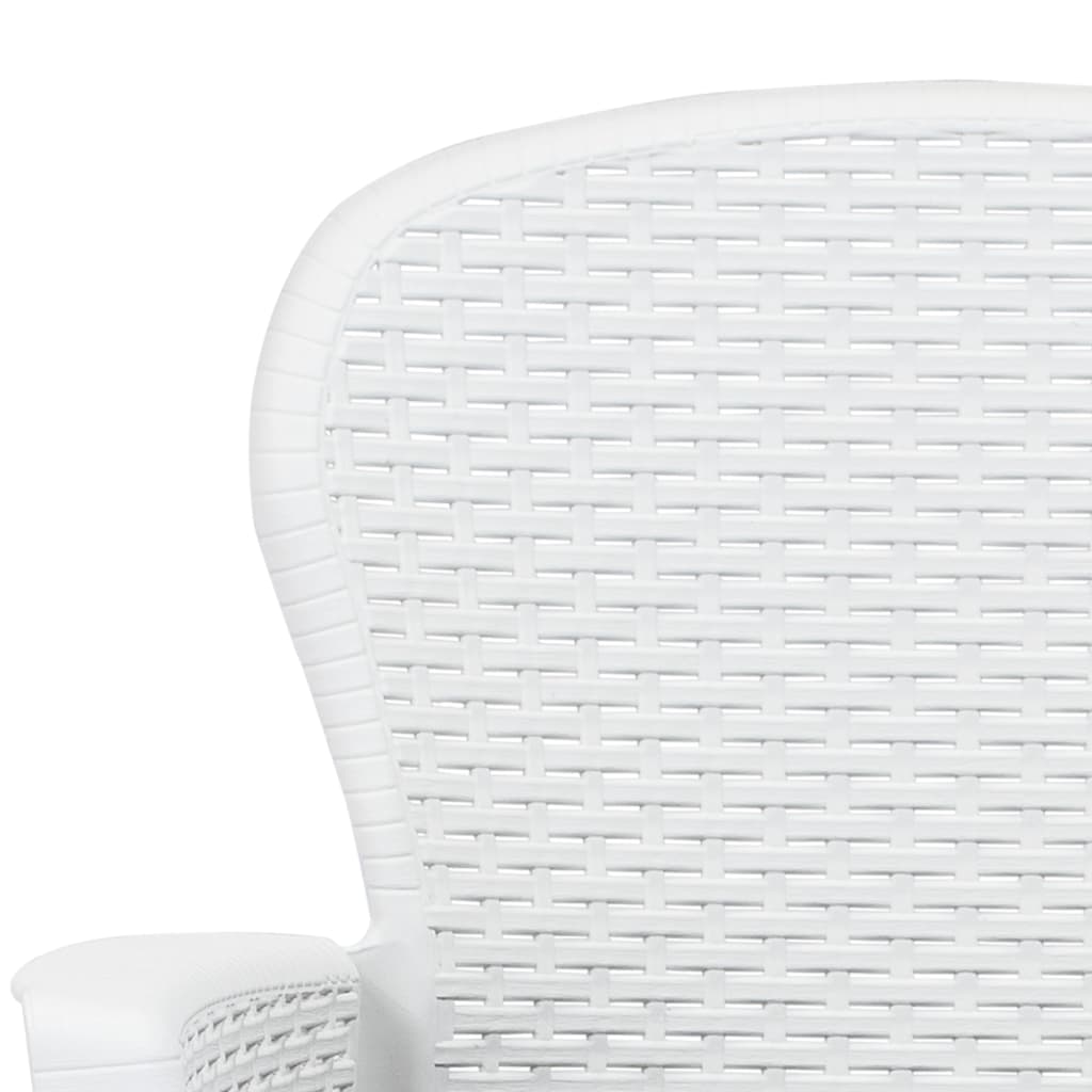 7-Delige Tuinset Rattan-Look Kunststof