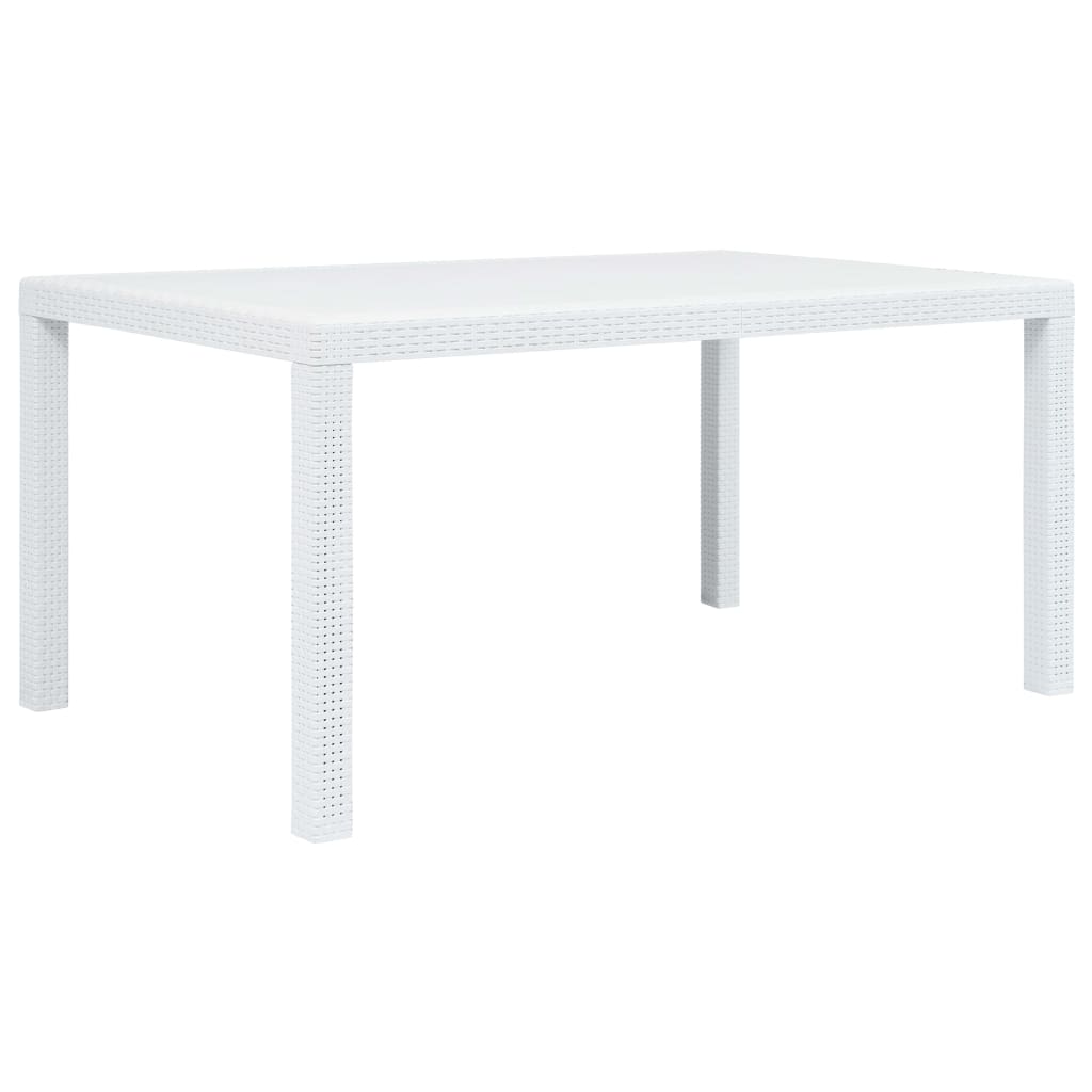 7-Delige Tuinset Rattan-Look Kunststof