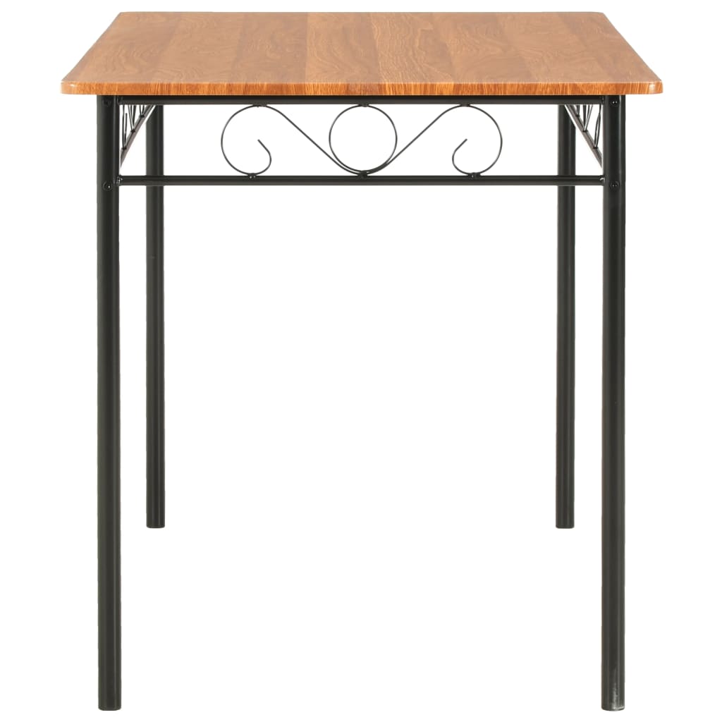 Eettafel 120X70X75 Cm Mdf Bruin