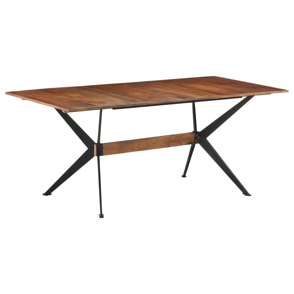 Eettafel 180X90X76 Cm Massief Mangohout
