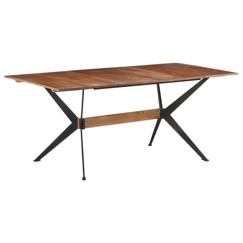 Eettafel 180X90X76 Cm Massief Mangohout