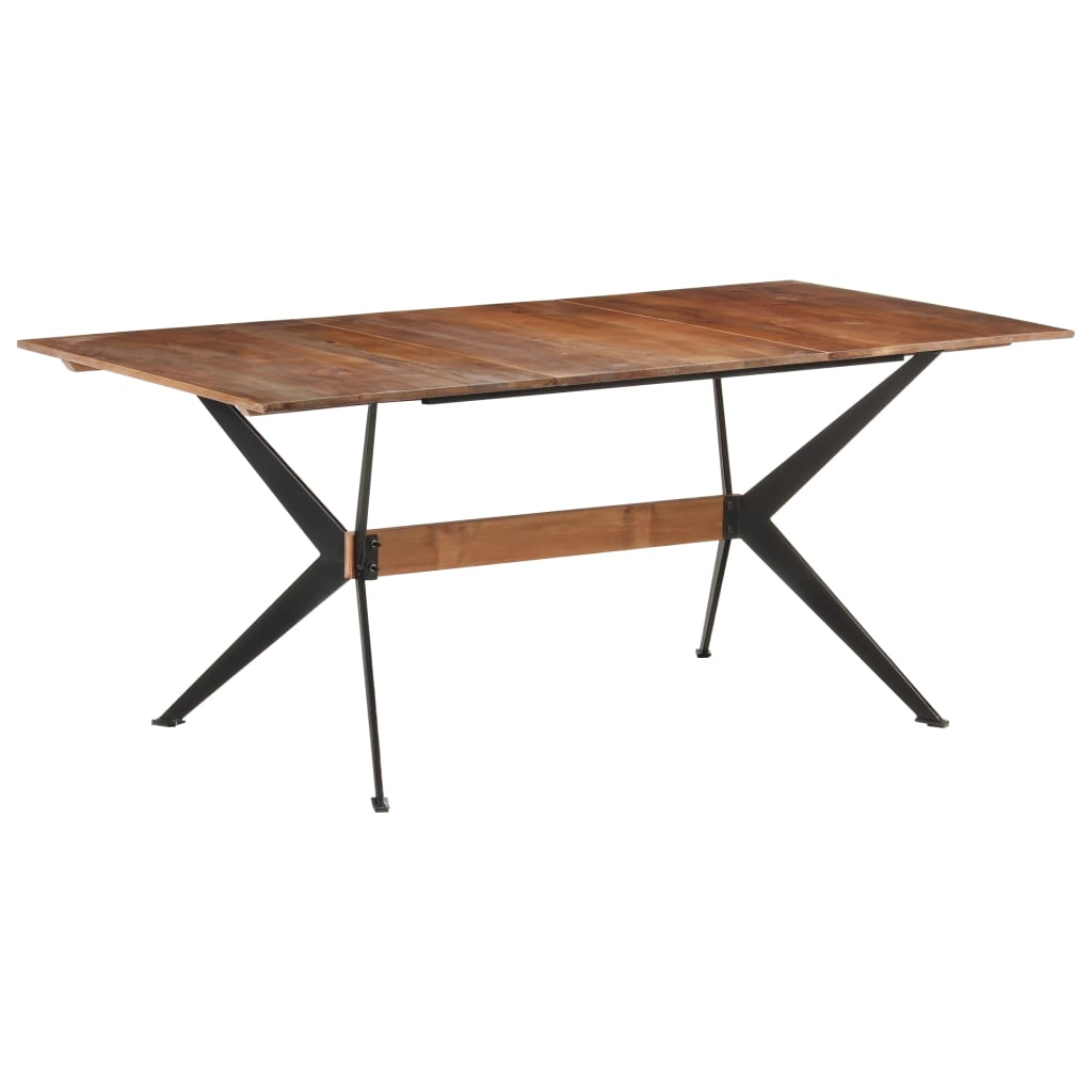 Eettafel 180X90X76 Cm Massief Mangohout