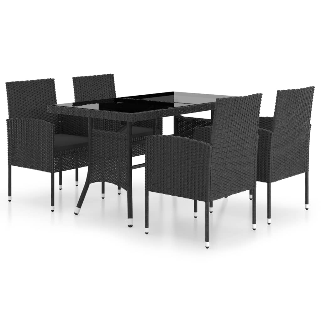 5-Delige Tuinset Poly Rattan