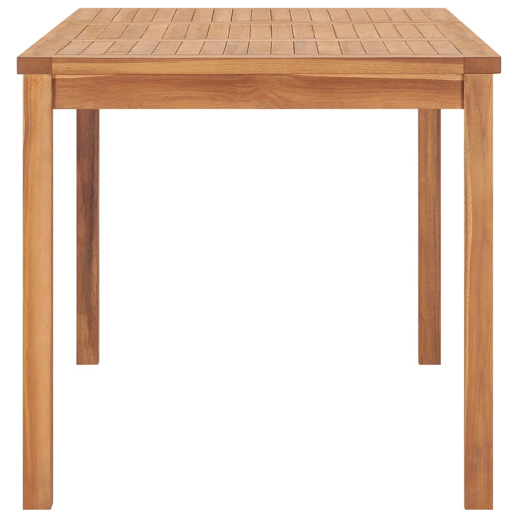 5-Delige Tuinset 140X80 Cm Massief Teakhout