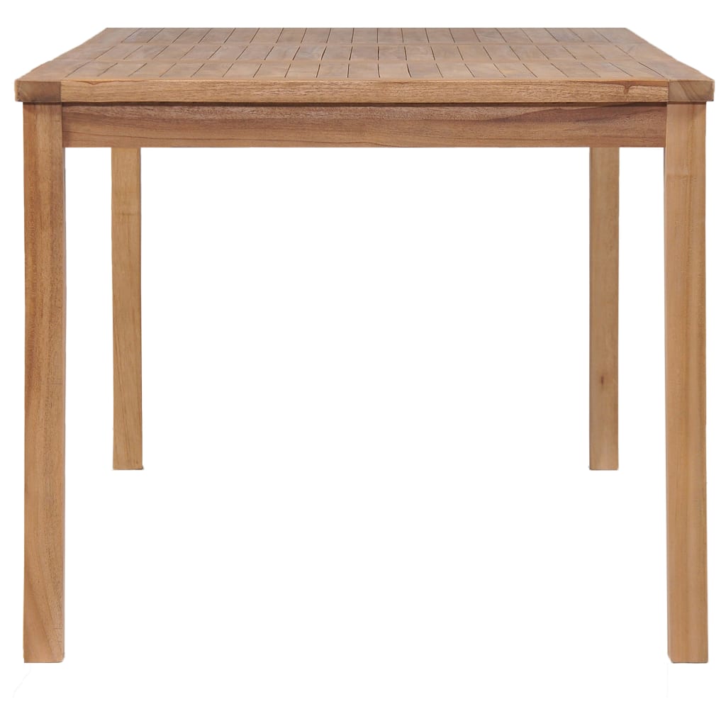 5-Delige Tuinset 150X90 Cm Massief Teakhout