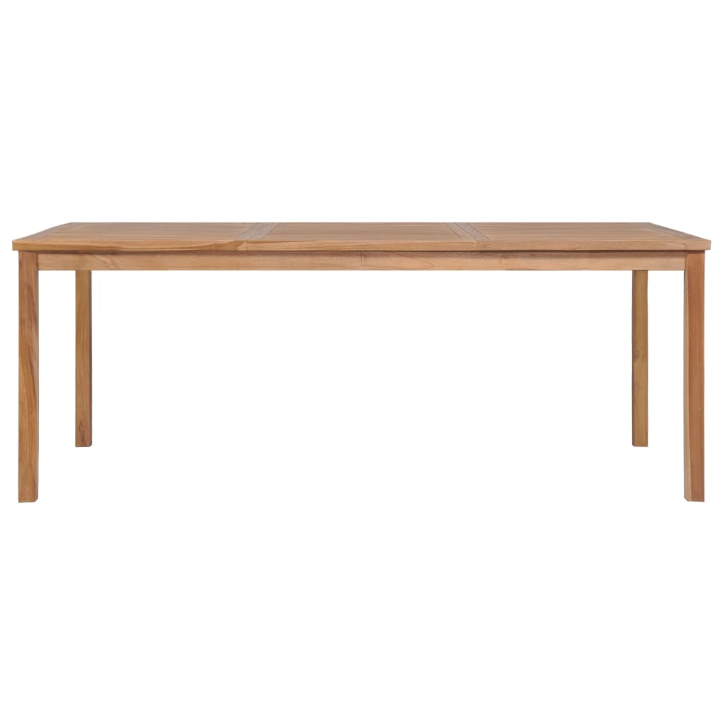7-Delige Tuinset 200X100 Cm Massief Teakhout
