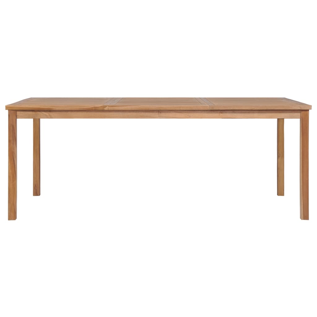 9-Delige Tuinset 200X100 Cm Massief Teakhout