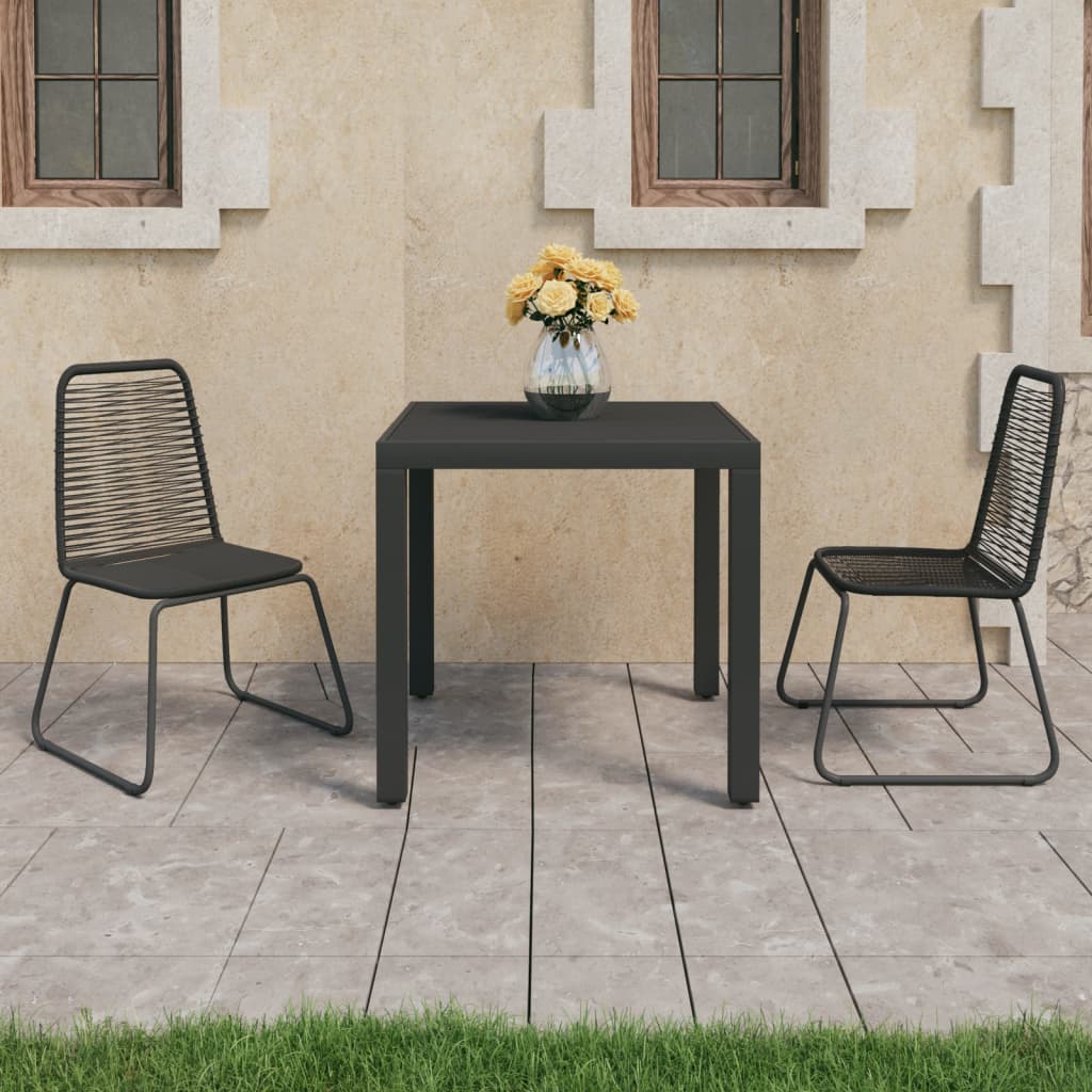5-Delige Tuinset Pvc-Rattan
