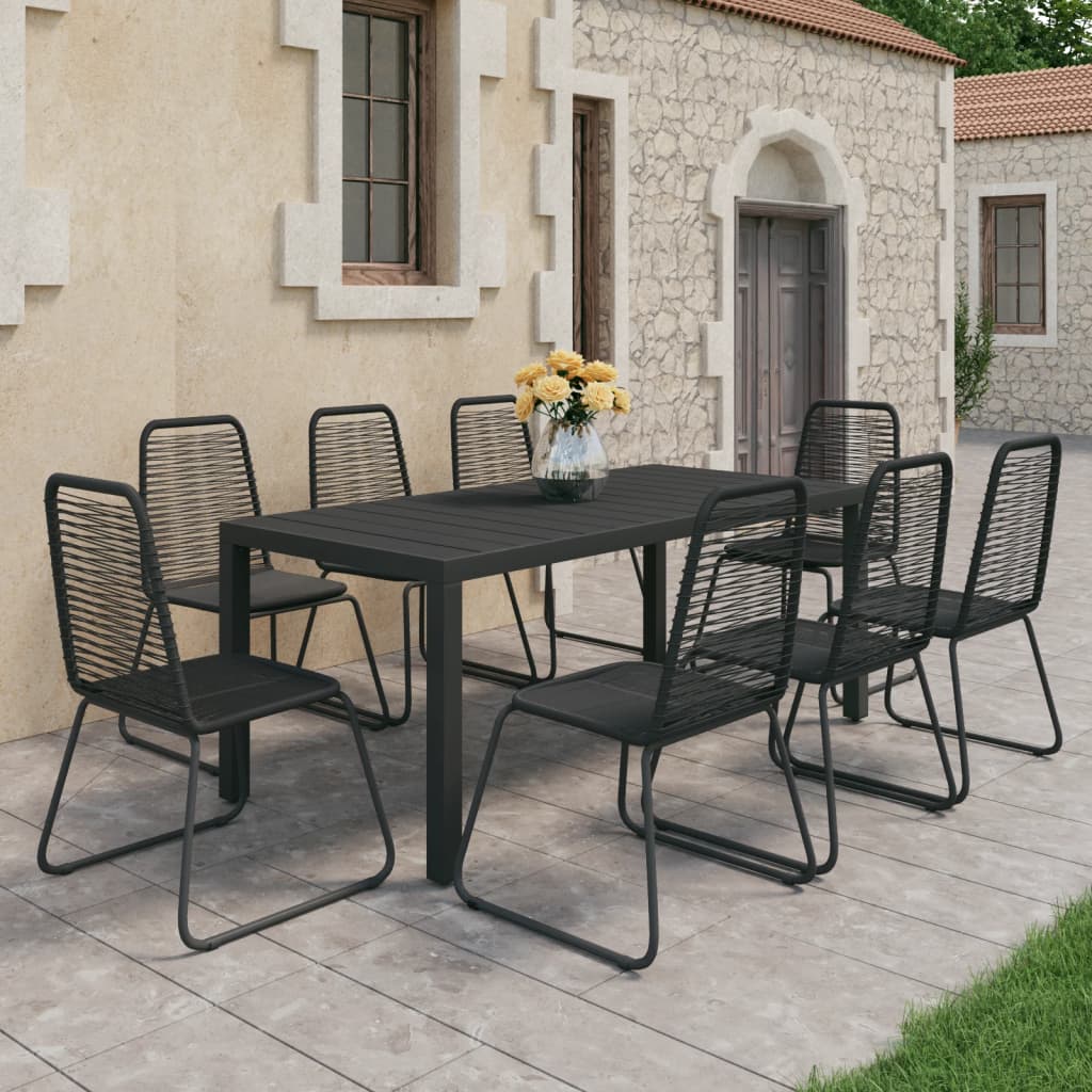 5-Delige Tuinset Pvc-Rattan