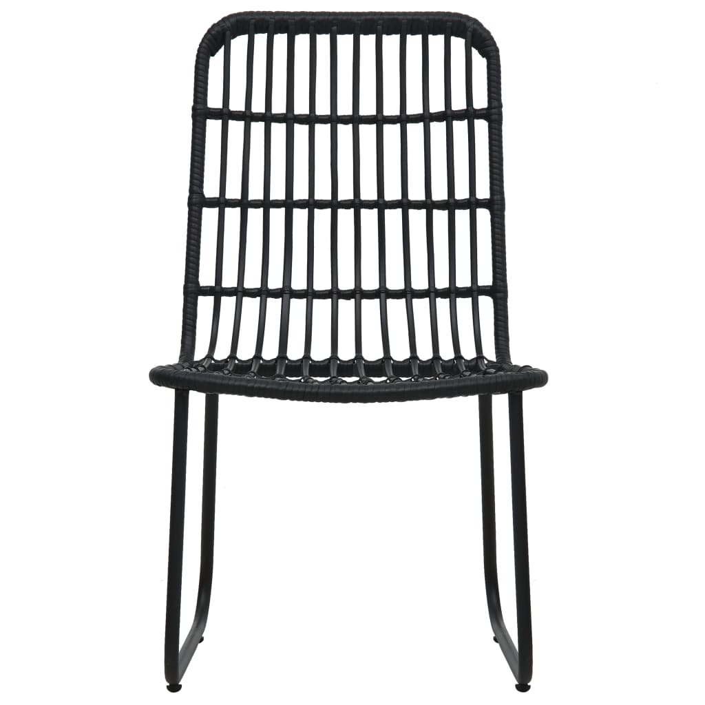 5-Delige Tuinset Poly Rattan En Glas