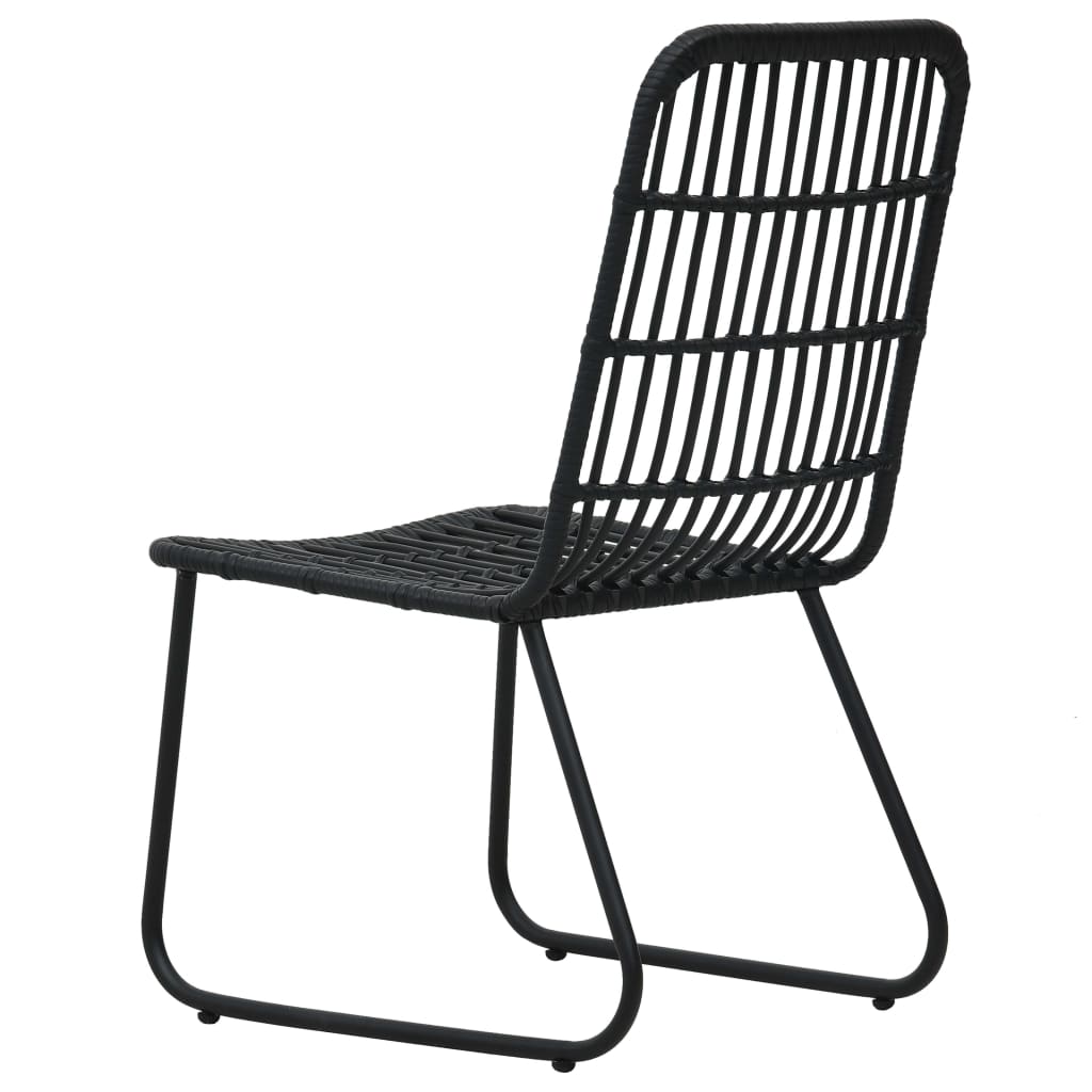 5-Delige Tuinset Poly Rattan En Glas