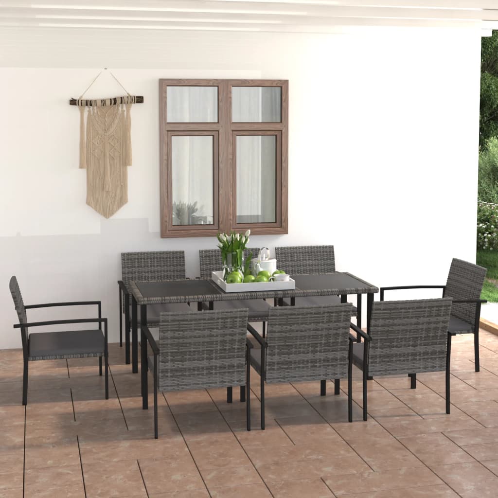 7-Delige Tuinset Poly Rattan