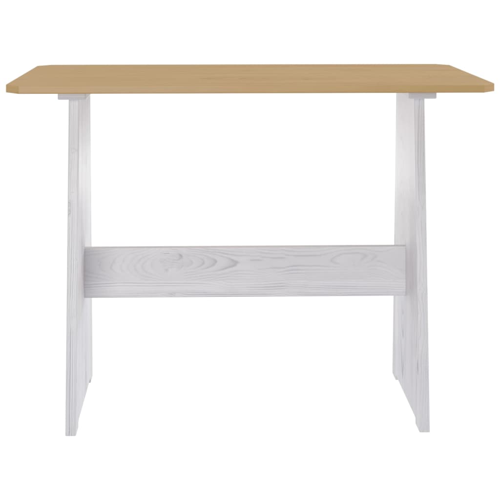 Eettafel Met Bankje Reine Massief Grenenhout