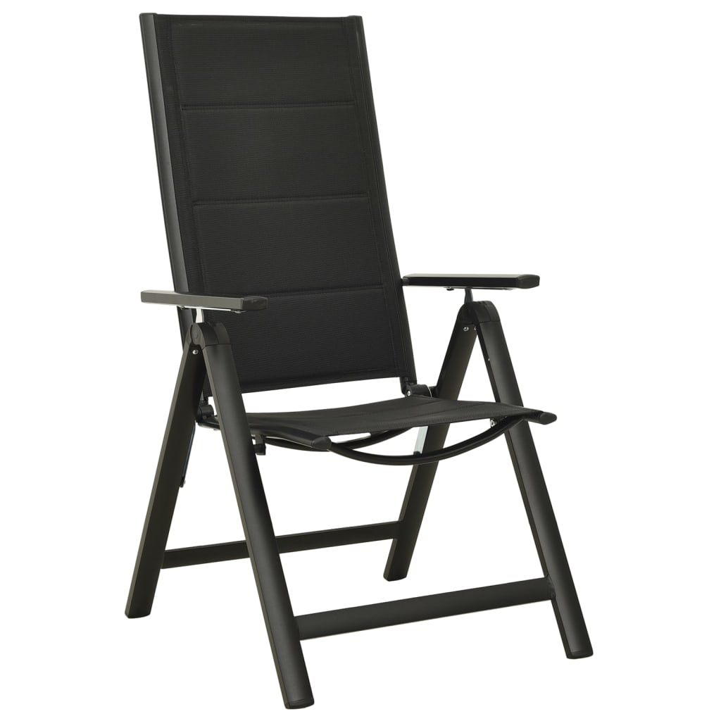 7-Delige Tuinset Aluminium Antracietkleurig
