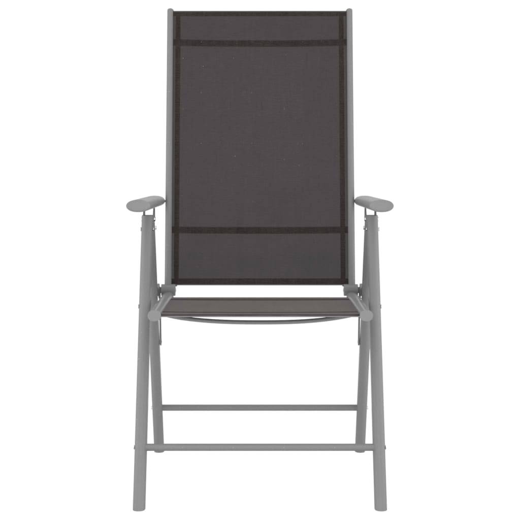 5-Delige Tuinset Aluminium En Textileen Kleurig