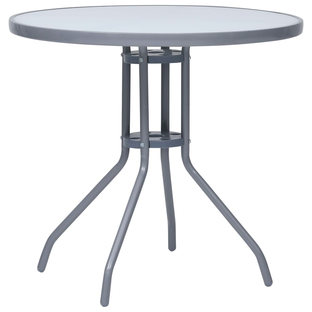 5-Delige Tuinset Aluminium En Textileen Kleurig