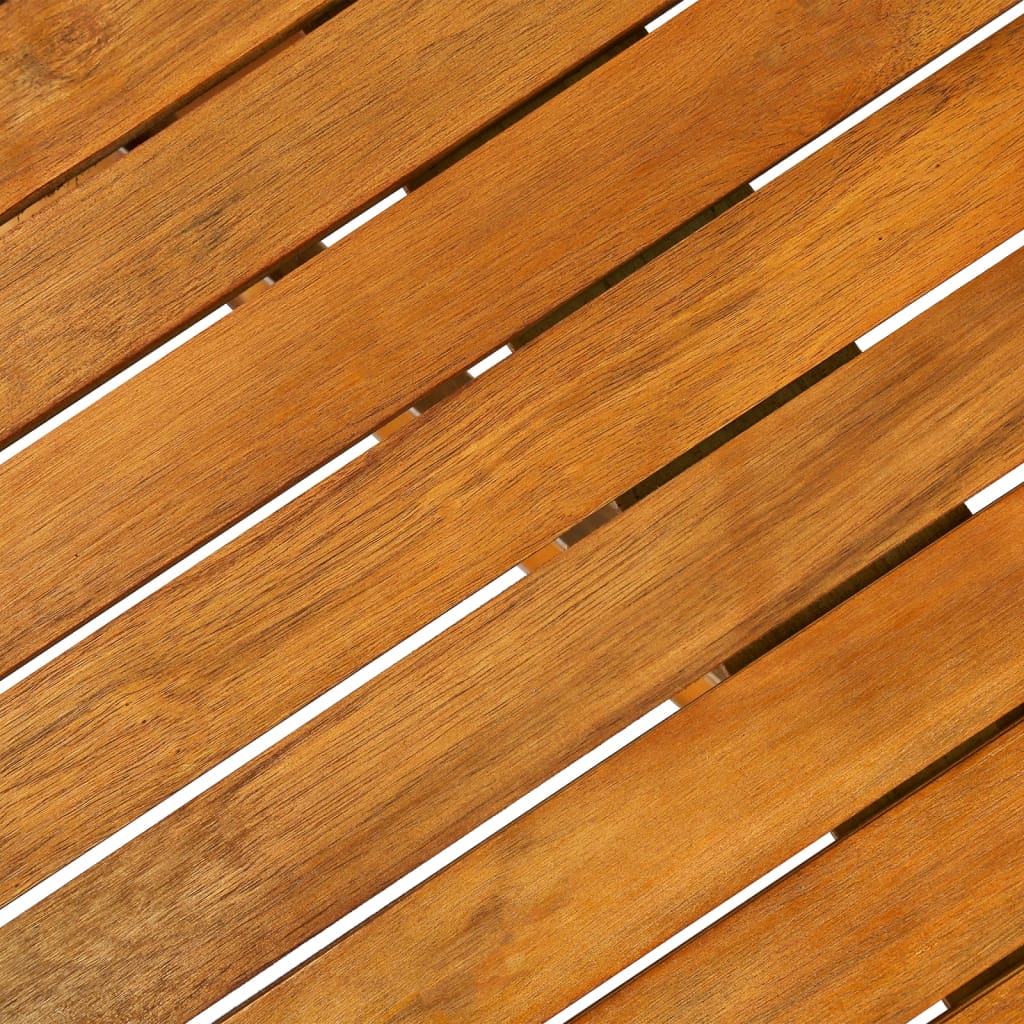 11-Delige Tuinset 220X90X75 Cm Massief Acaciahout