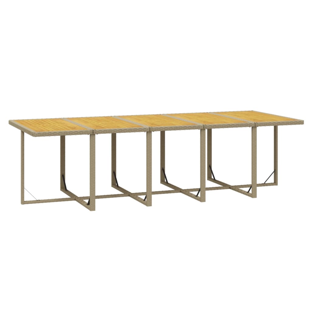 15-Delige Tuinset Met Kussens Poly Rattan