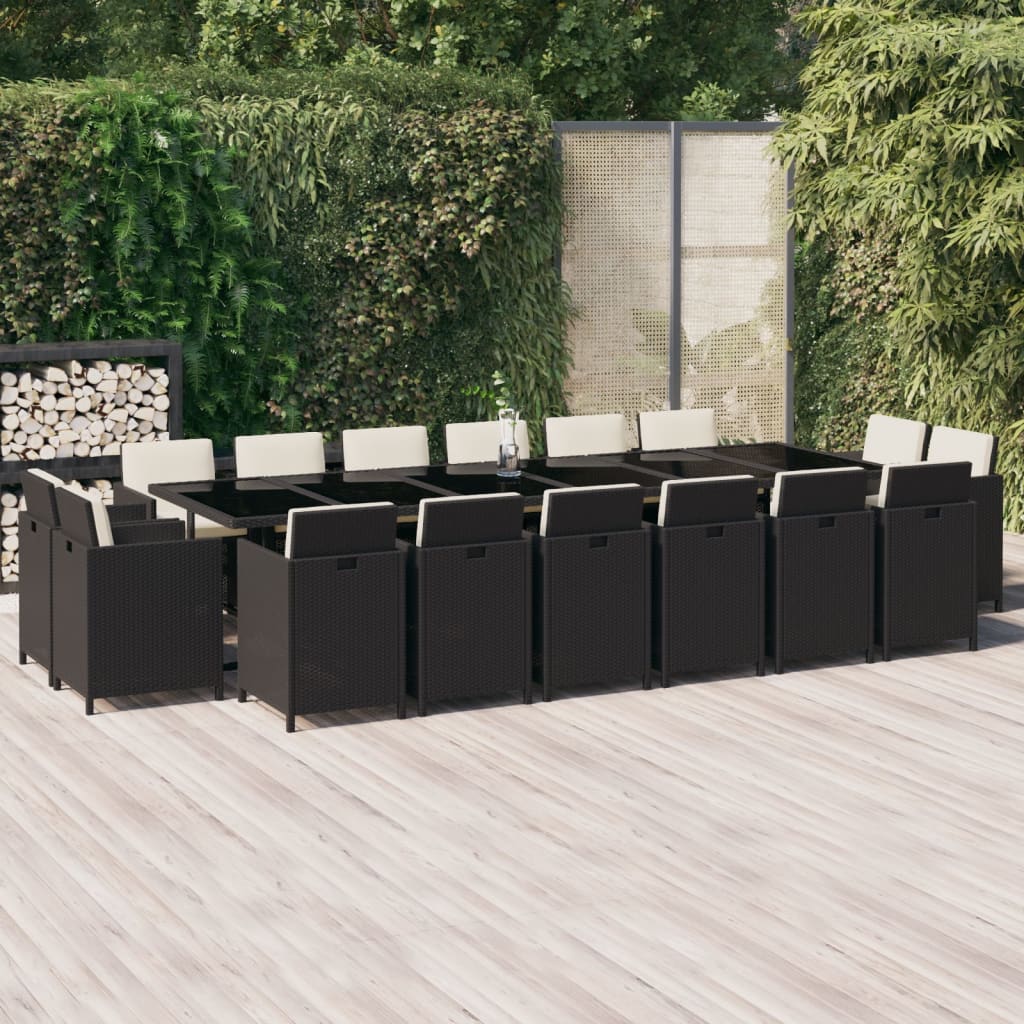 Tuinset Met Kussens Poly Rattan