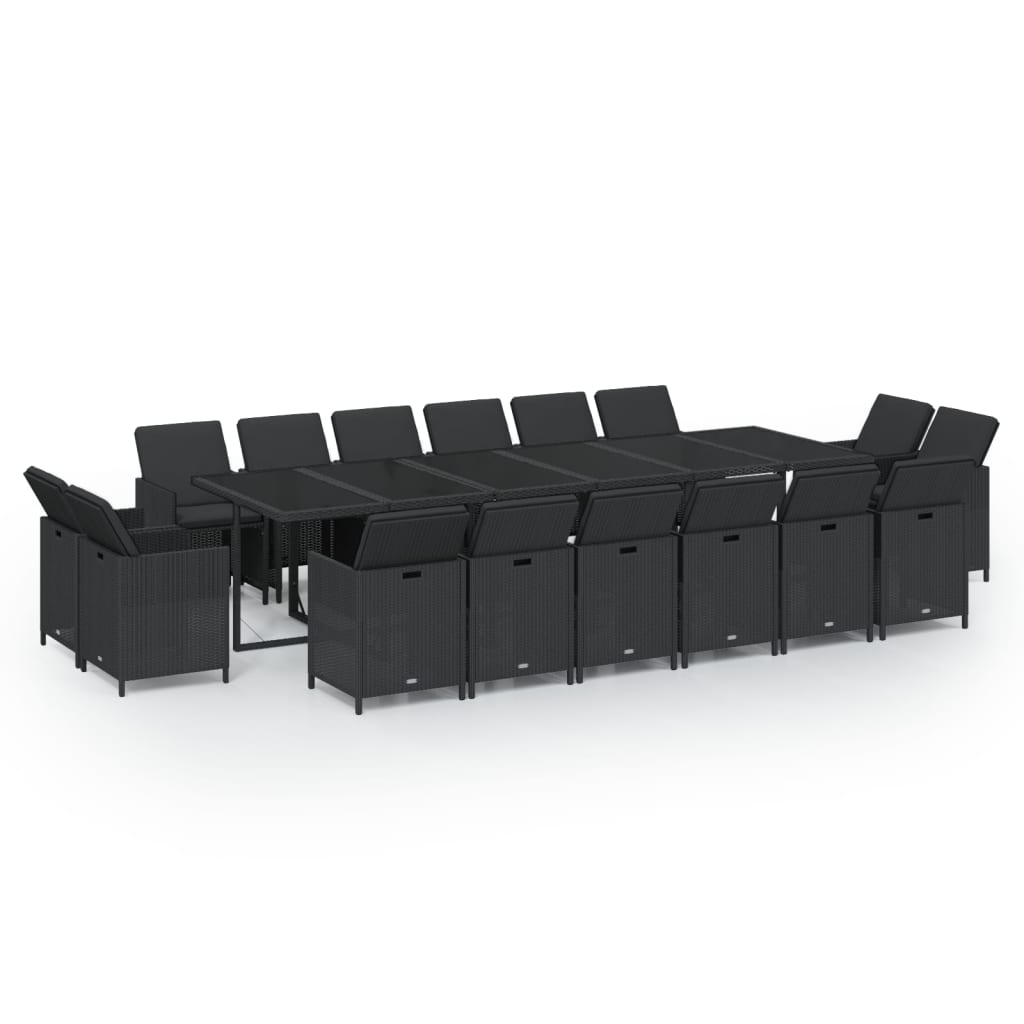 Tuinset Met Kussens Poly Rattan