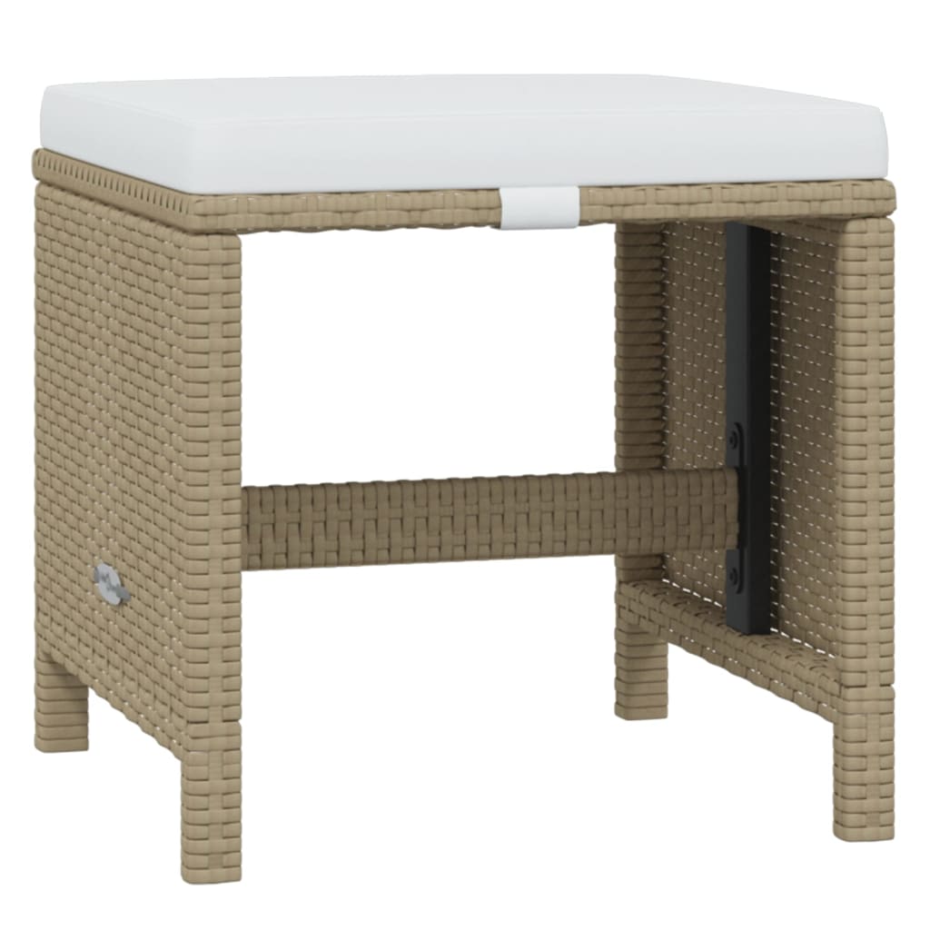 19-Delige Tuinset Met Kussens Poly Rattan