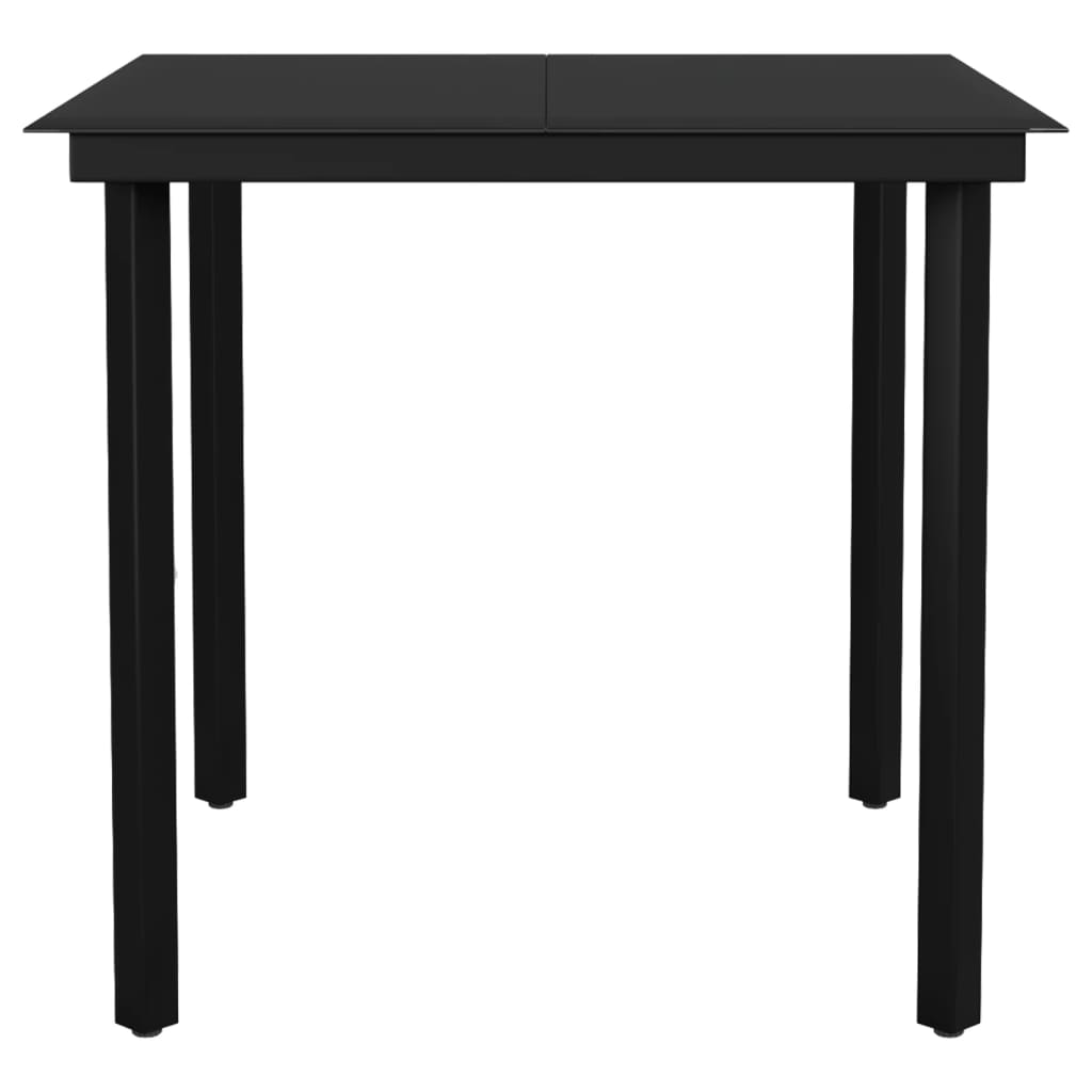 3-Delige Tuinset Zwart