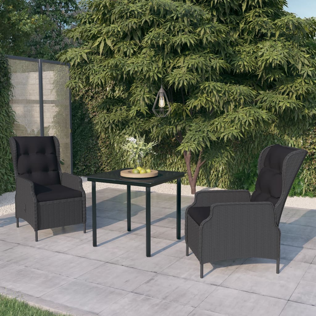 5-Delige Tuinset Poly Rattan
