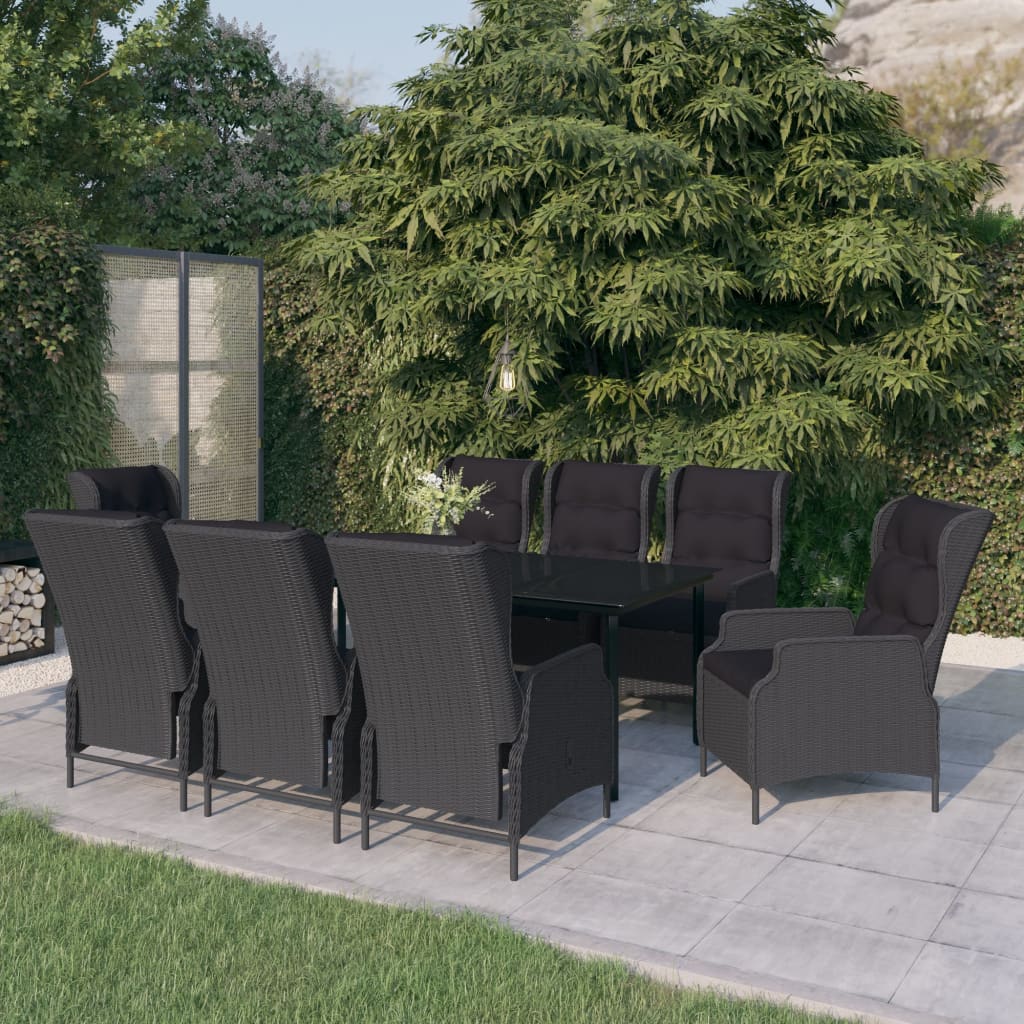 5-Delige Tuinset Poly Rattan