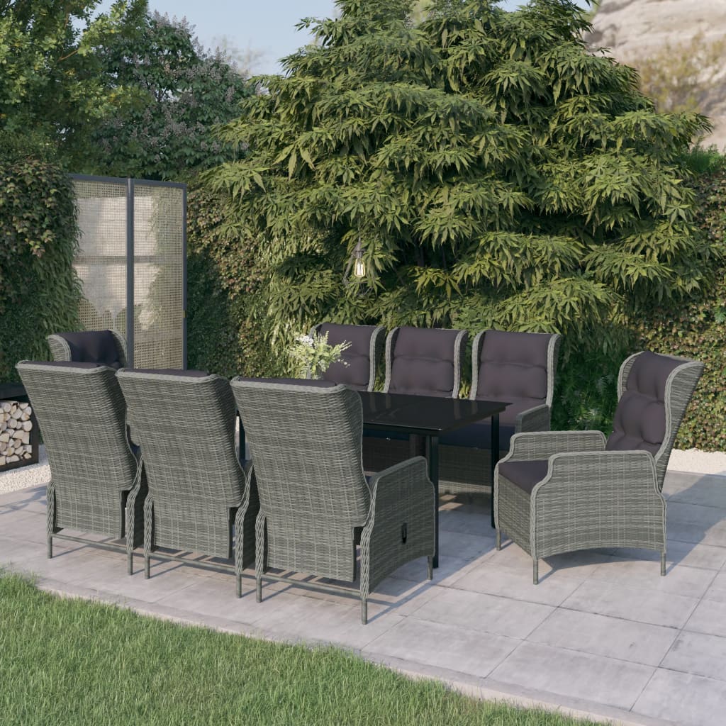 5-Delige Tuinset Poly Rattan
