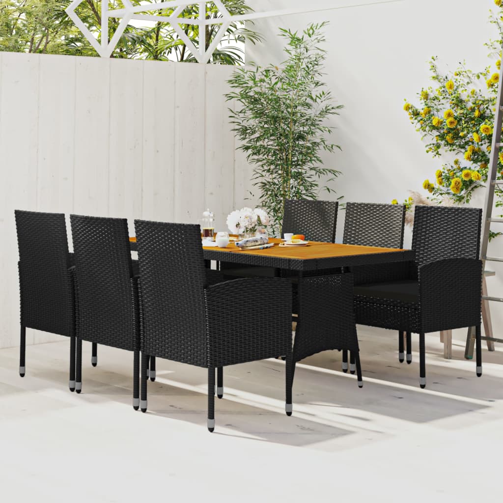 7-Delige Tuinset Poly Rattan