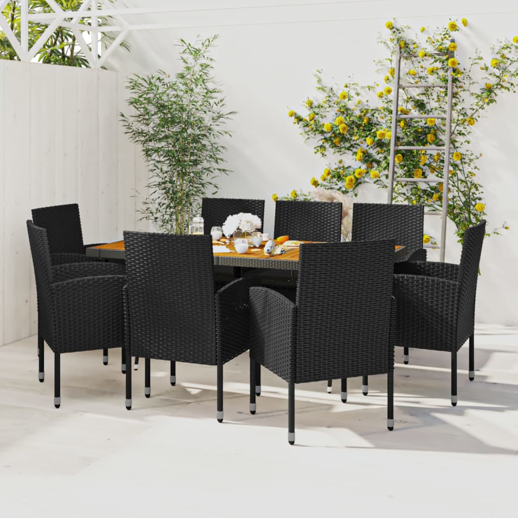 7-Delige Tuinset Poly Rattan