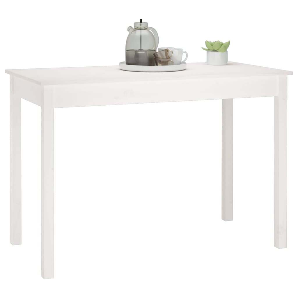 Eettafel 110X55X75 Cm Massief Grenenhout