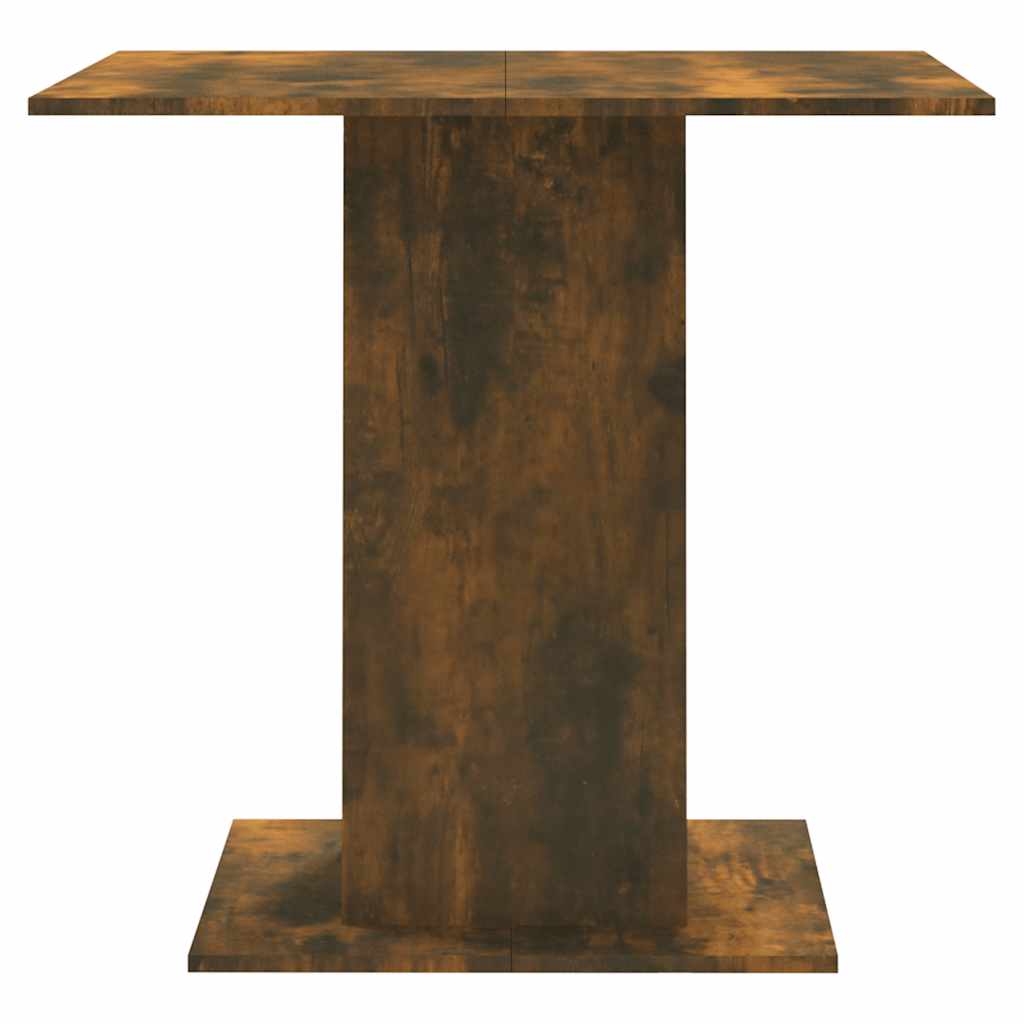 Eettafel 80X80X75 Cm Bewerkt Hout