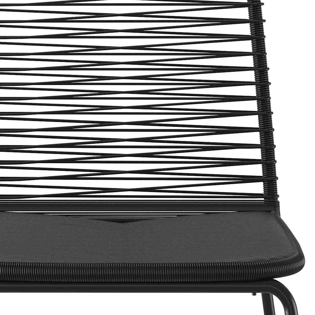 5-Delige Tuinset Zwart