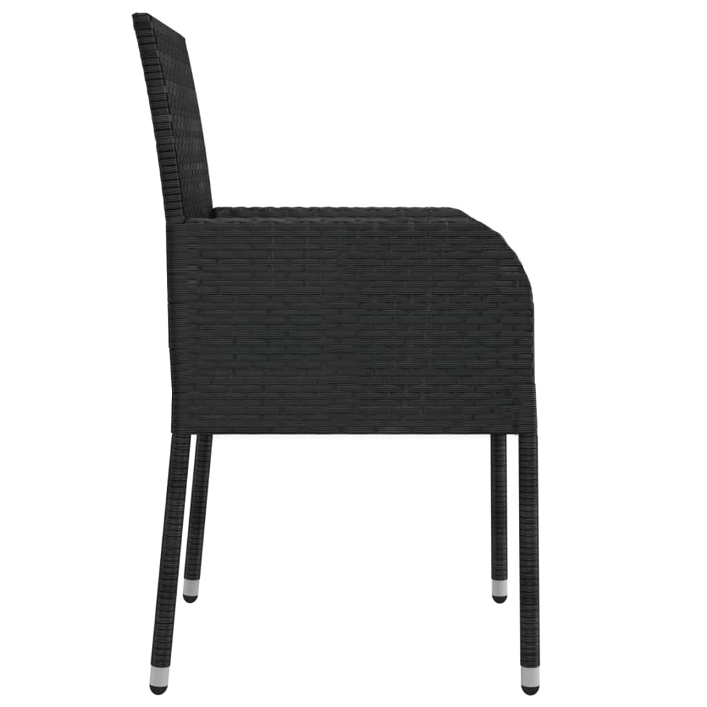 7-Delige Tuinset Met Kussens Poly Rattan