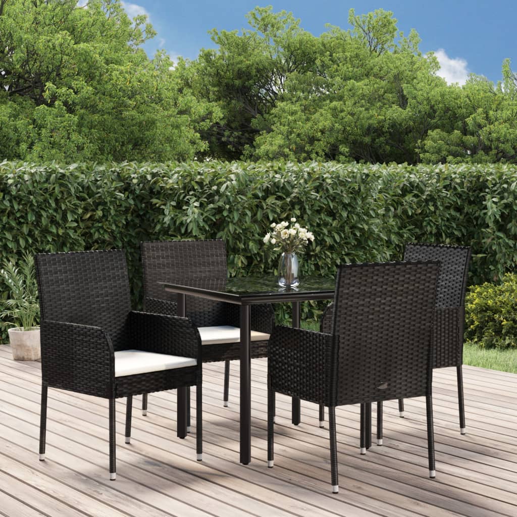 11-Delige Tuinset Met Kussens Poly Rattan
