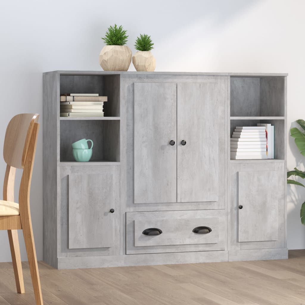 Hoge Kasten Bewerkt Hout