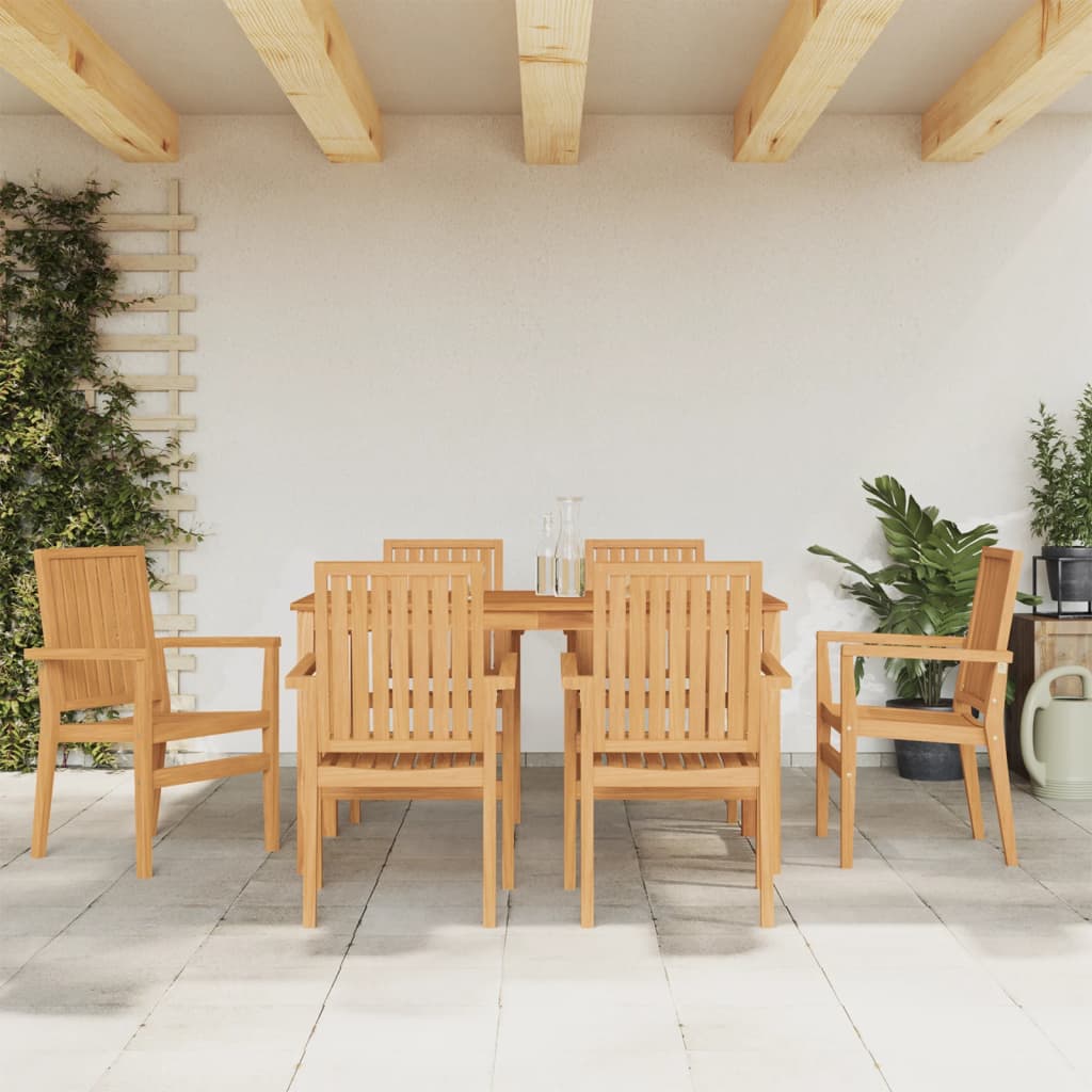 5-Delige Tuinset Massief Teakhout