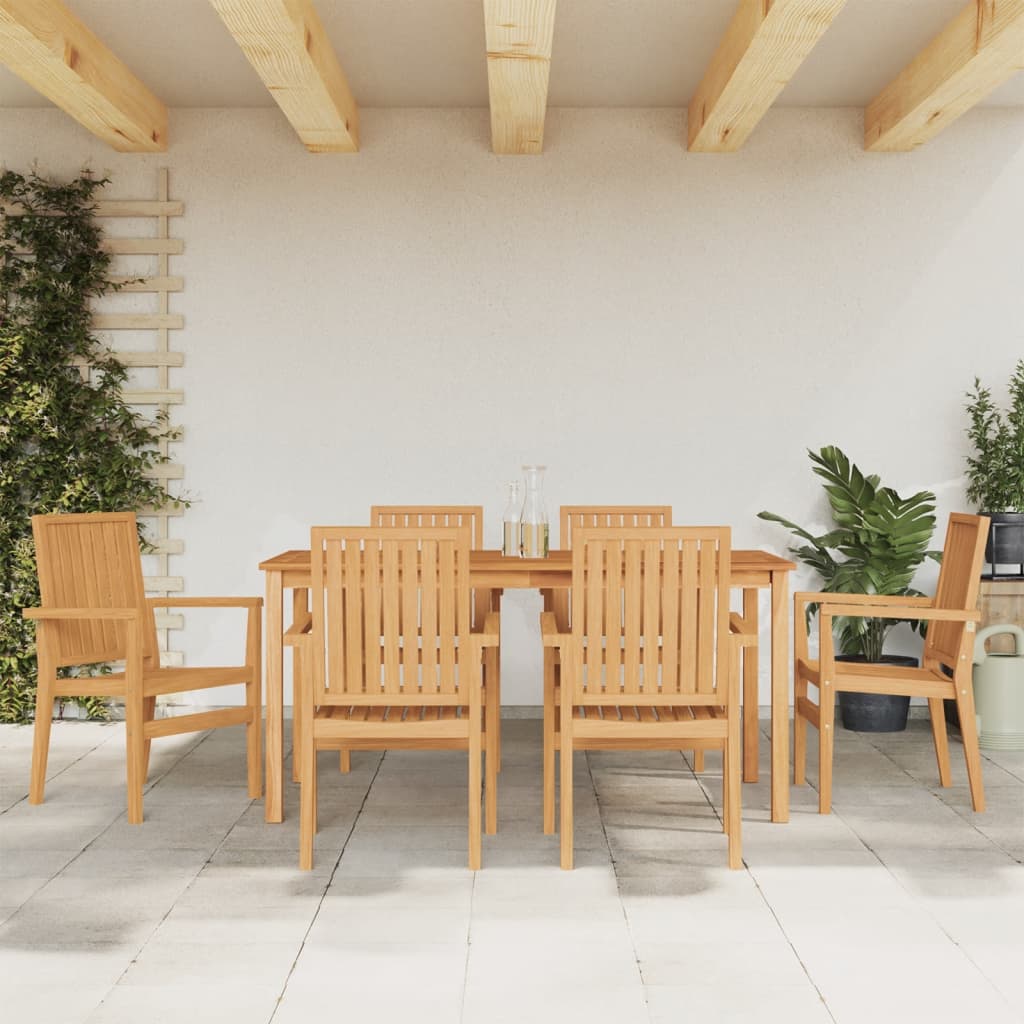 5-Delige Tuinset Massief Teakhout