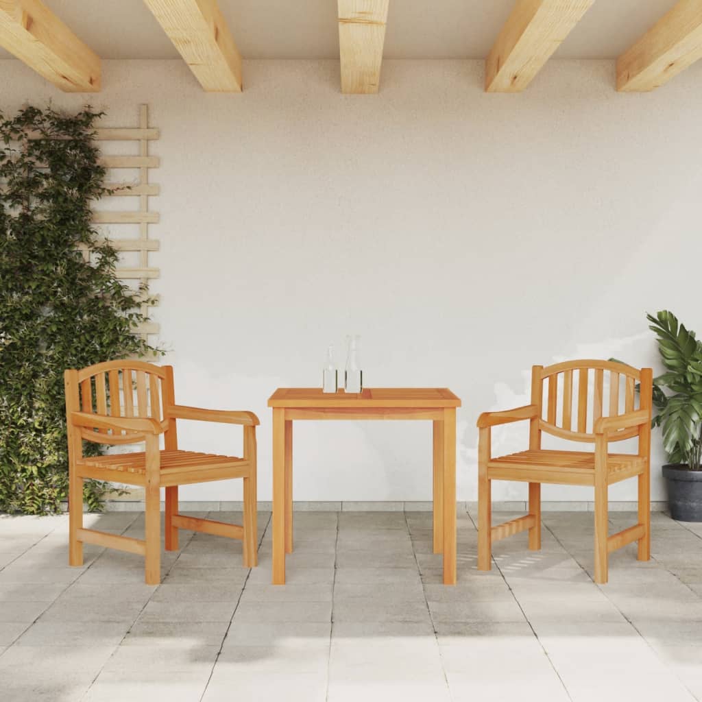 7-Delige Tuinset Massief Teakhout