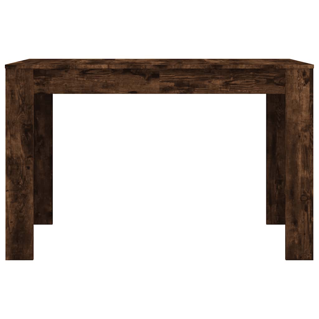 Eettafel 120X60X76 Cm Bewerkt Hout Kleurig